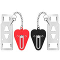 2-Piece: Portable Travel Door Lock Home Hotel Apartment Security Lock by DailySale
