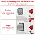 2-Piece: Portable Travel Door Lock Home Hotel Apartment Security Lock by DailySale