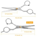 2-Piece: Professional Hair Cutting Scissors Set by DailySale