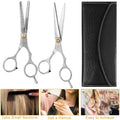 2-Piece: Professional Hair Cutting Scissors Set by DailySale