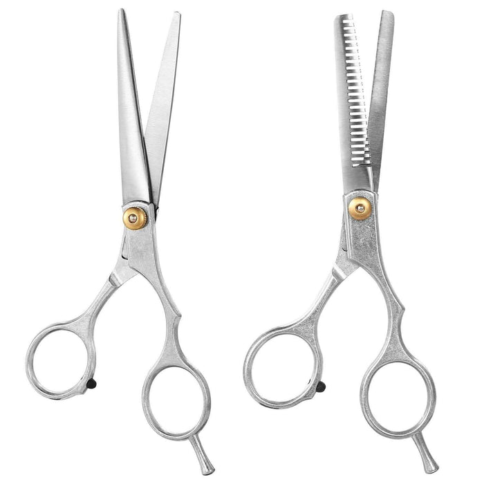 2-Piece: Professional Hair Cutting Scissors Set by DailySale
