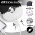 2-Piece: Rechargeable Handheld Mini Eyelash Fan by DailySale