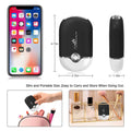 2-Piece: Rechargeable Handheld Mini Eyelash Fan by DailySale