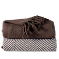 2-Piece Set: 100% Cotton Hand Twisted Throw Blanket 50" X 60" by DailySale