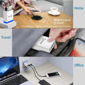 2-Piece Set: 4-Port High Speed Wall Charger + 3-in-1 Cable Combo by DailySale