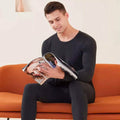 2-Piece Set: Cotton Thermal Set with Shirt & Pants by DailySale