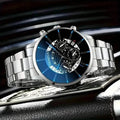 2-Piece Set: Exquisite Men's Quartz Timepieces And Fashionable Stainless Steel Watch Chains by DailySale