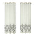 2-Piece Set: Global Varanasi Embroidered Window Panel Pair by DailySale