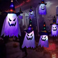 2-Piece Set: Glowing Ghost Witch Hat Halloween Decorations by DailySale