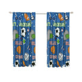 2-Piece Set: Kidz Mix Game Day Window Panel Pair by DailySale