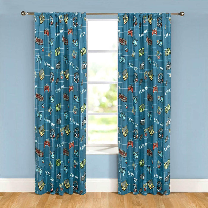 2-Piece Set: Kidz Mix Level Up Glow-in-the-Dark Window Panel Pair by DailySale