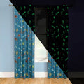 2-Piece Set: Kidz Mix Level Up Glow-in-the-Dark Window Panel Pair by DailySale
