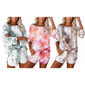 2-Piece Set: Leo Rosi Women Casual Nat Tie Dye Lounge Set by DailySale
