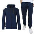 2-Piece Set: Men's Slim Fitting French Terry Hoodie & Jogger by DailySale