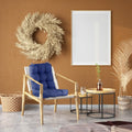 2-Piece Set: Rocking Chair Cushion with Non-Slip Ties Polyester Fiber Filling by DailySale