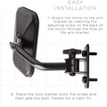 2-Piece Set: Side Mirror Best for 1997-2018 Jeep Wrangler by DailySale