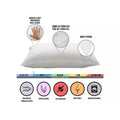 2-Piece Set: Signature Plush Allergy Resistant Sleeper Gel Fiber Pillow by DailySale