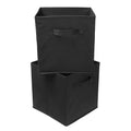 2-Piece Set: Storage Bin Non-Woven Fabric Cube Organizer by DailySale
