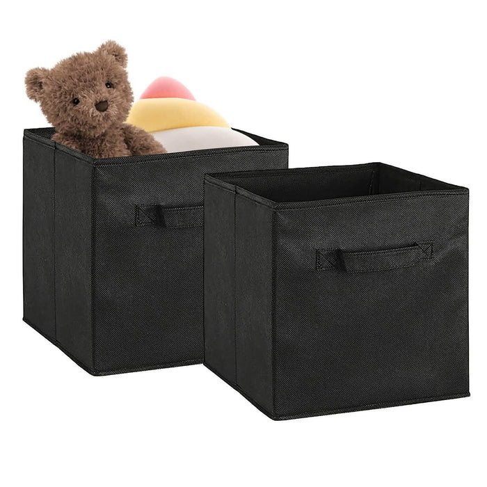 2-Piece Set: Storage Bin Non-Woven Fabric Cube Organizer by DailySale