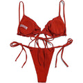 2-Piece Set: Thong Brazilian Bikini Swimsuit by DailySale