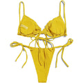 2-Piece Set: Thong Brazilian Bikini Swimsuit by DailySale