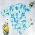 2-Piece Set: Tie Dye Biker Set by DailySale
