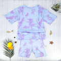 2-Piece Set: Tie Dye Biker Set by DailySale