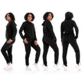 2-Piece Set: Women's Athleisure Fleece Jogger Sweatpants & Hoodie With Pockets Set by DailySale