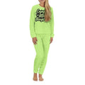 2-Piece Set: Women's Plush Popcorn Knit Top and Jogger Pants Pajama Set (Plus Size) by DailySale