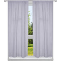 2-Piece Set:100% Cotton Chevron Print Blackout Window Curtain Pair Panel by DailySale