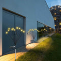 2-Piece: Solar Firefly Lights Swaying Decorative Pathway Lamp by DailySale