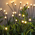 2-Piece: Solar Firefly Lights Swaying Decorative Pathway Lamp by DailySale