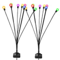 2-Piece: Solar Firefly Lights Swaying Decorative Pathway Lamp by DailySale