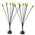2-Piece: Solar Firefly Lights Swaying Decorative Pathway Lamp by DailySale
