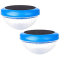 2-Piece: Solar Powered LED Pool Light Gradient Multicolor Changing by DailySale