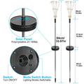 2-Piece: Solar Powered Starburst Garden Lights by DailySale