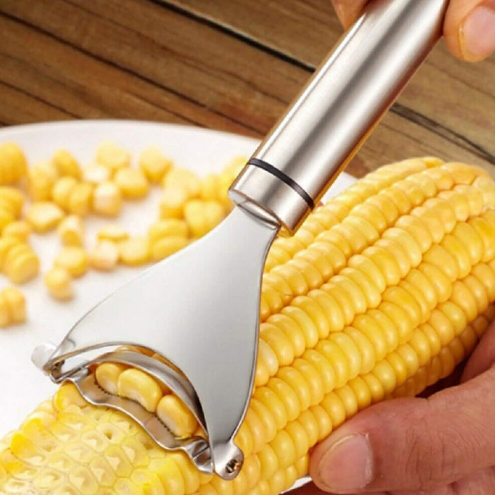 2-Piece: Stainless Steel Corn Cob Peelers by DailySale