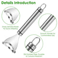 2-Piece: Stainless Steel Corn Cob Peelers by DailySale