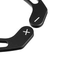 2-Piece: Steering Wheel Shifter Paddles For VW GOLF GTI R GTD GTE MK7 2013-20 by DailySale