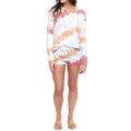 2-Piece: Tie-Dye Hoodie and Shorts Lounge Sets by DailySale