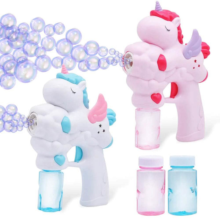 2-Piece: Unicorn Bubble Gun by DailySale