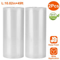 2-Piece: Vacuum Sealer Bag Rolls by DailySale