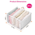 2-Piece: Wardrobe Clothes Organizer by DailySale