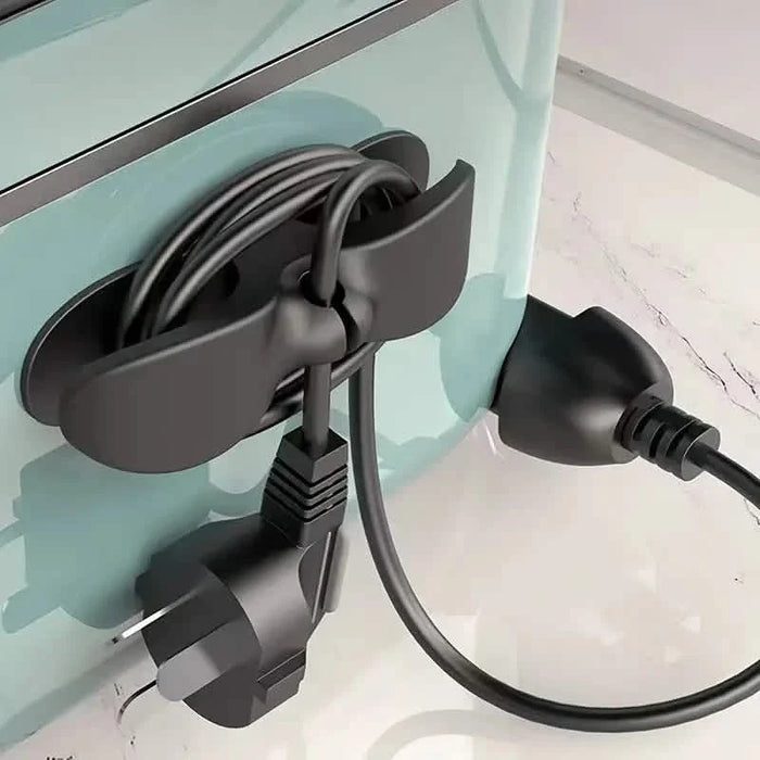 2-Piece: Wire Cord Organizer Holder by DailySale