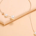2-Piece: Women's Chic Geometric Necklace by DailySale