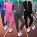 2-Piece: Women's Fleece-Lined Hoodie and Joggers Set by DailySale