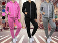 2-Piece: Women's Fleece-Lined Hoodie and Joggers Set by DailySale