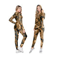 2-Piece: Women's Textured Anti Cellulite Body Shaping Jogger Tracksuit with Hoodie by DailySale