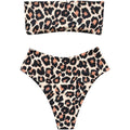 2-Piece: Women's Tube Top Bikini Swimsuit by DailySale