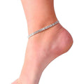 2-Piece: Women's Twinkle Diamond Anklet by DailySale
